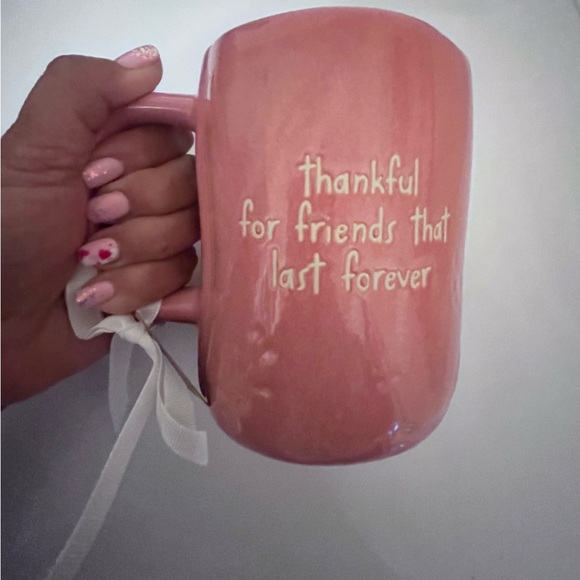 Rae Dunn Pink Mug with Piglet Design - Picture 2 of 2